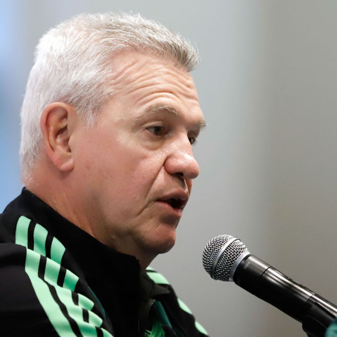 Javier Aguirre, director técnico de la Selección Mexicana.